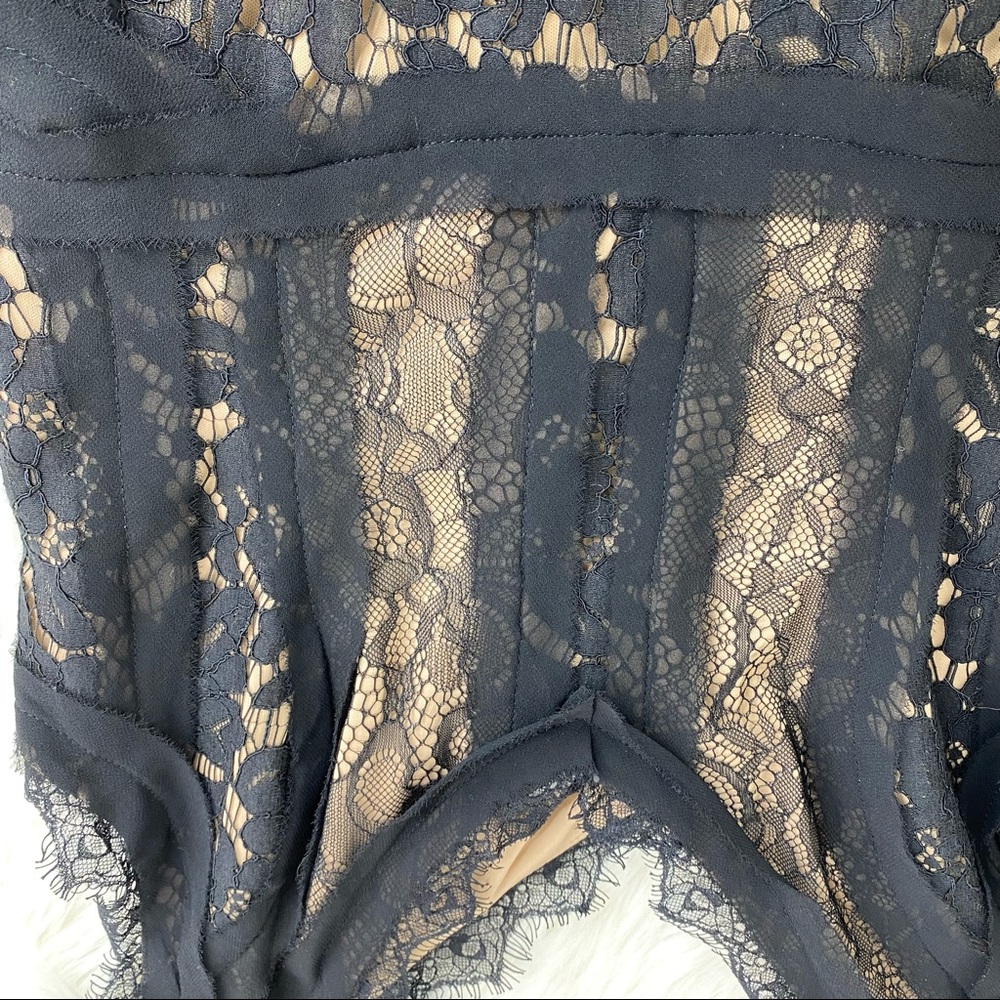 NWT Revolve Heartloom Black Lace Sera Dress - Picture 6 of 7
